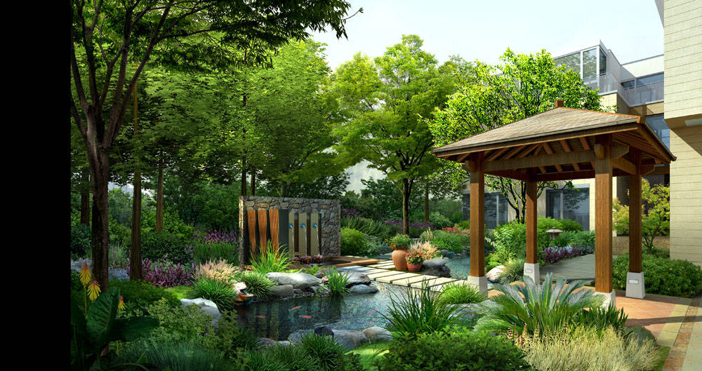 高端園林景觀設(shè)計(jì)_路面