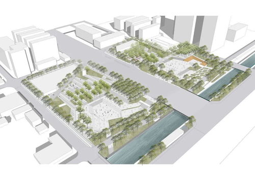 風景園林設計云評圖丨園林學院本科風景園林17級課程探索城市開放空間優(yōu)化