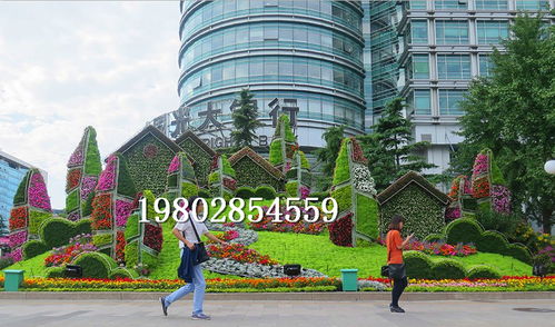 仿真材質雕塑造型與園林綠雕設計安裝的藝術融合